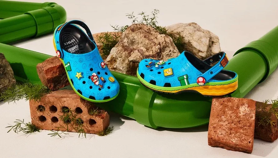 همکاری نینتندو و Crocs گسترش یافت؛ مجموعه Super Mario ماه آینده عرضه می‌شود